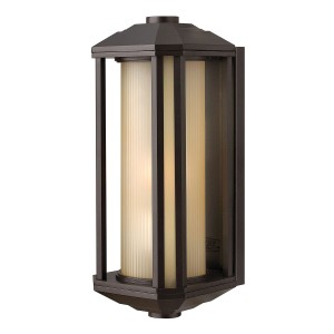 Średnia latarnia naścienna Castelle QN-CASTELLE-M-BZ Quintiesse 1x60 W E27 Brązowy