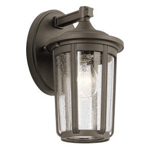 Średnia latarnia naścienna Fairfield QN-FAIRFIELD-M-OZ Quintiesse 1x60 W E27 Stary brąz