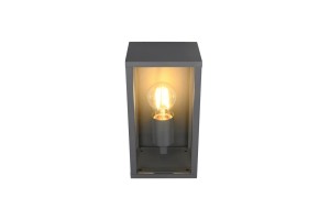 Lampa zewnętrzna Garonne Trio 1xE27 60W Antracyt Aluminium / Szkło.