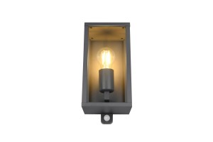 Lampa zewnętrzna Garonne Trio 1xE27 60W antracyt.