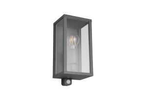 Lampa zewnętrzna Garonne Trio 1xE27 60W Antracyt Aluminium Szkło.