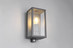 Lampa zewnętrzna Garonne Trio 1xE27 60W Antracyt Aluminium / Szkło.