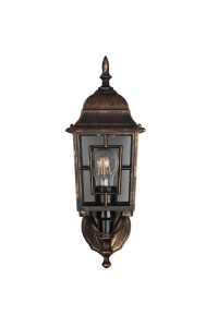 Lampa zewnętrzna Volturno Trio 1xE27 60W Rdzawy Aluminium.