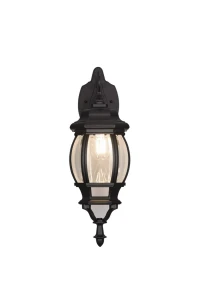 Lampa zewnętrzna Elvo Trio 1xE27 60W Czarny mat Aluminium.