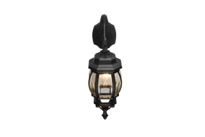 Lampa zewnętrzna Elvo Trio 1xE27 60W Czarny mat Aluminium.