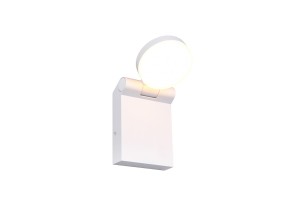 Lampa zewnętrzna Adour Trio 1xLED zintegrowany 10W Biały mat Aluminium.