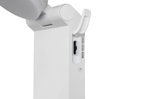 Lampa zewnętrzna Adour Trio 1xLED zintegrowany 10W Biały mat Aluminium, regulacja temperatury barwowej.