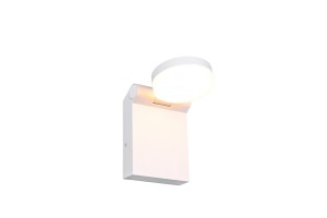 Lampa zewnętrzna Adour Trio 1xLED zintegrowany 10W Biały mat Aluminium.