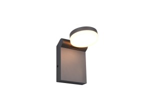 Lampa zewnętrzna Adour Trio 1xLED zintegrowany 10W Antracyt Aluminium.
