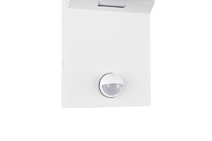 Lampa zewnętrzna zintegrowana Adour Trio LED 10W Biały mat Aluminium.