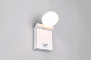 Lampa zewnętrzna Adour Trio 1xLED zintegrowany 10W Biały mat Aluminium.