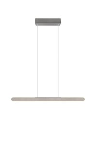 Lampa wisząca Helios Trio 1xLED zintegrowany 28W srebrna.