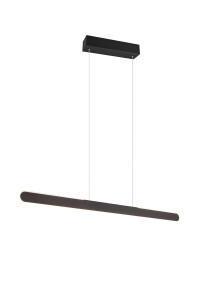 Lampa wisząca Helios Trio 1xLED zintegrowany 28W Czarny mat Metal