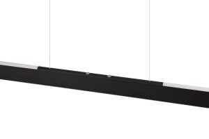 Lampa wisząca Helios Trio 1xLED zintegrowany 28W Czarny mat Metal.