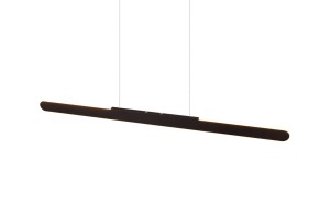 Lampa wisząca Helios Trio 1xLED zintegrowany 28W Czarny mat Metal.