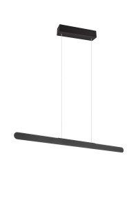 Lampa wisząca Helios Trio 1xLED zintegrowany 28W Czarny mat Metal