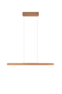 Lampa wisząca Helios Trio 1xLED zintegrowany 28W, brązowa.