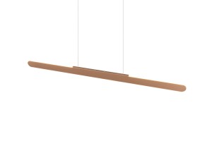 Lampa wisząca Helios Trio 1xLED 28W Brązowy / Kawowy Metal