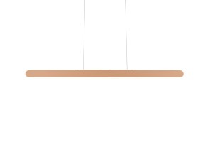 Lampa wisząca Helios Trio 1xLED zintegrowany 28W Brązowy / Kawowy Metal.