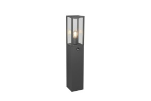 Lampa zewnętrzna Garonne 401869142 Trio 1xE27 60W Antracyt Aluminium / Szkło
