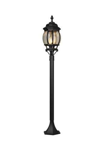 Lampa zewnętrzna Elvo 406960132 Trio 1xE27 60W Czarny mat Aluminium