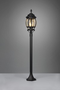 Lampa zewnętrzna Elvo Trio 1xE27 60W Czarny mat Aluminium.