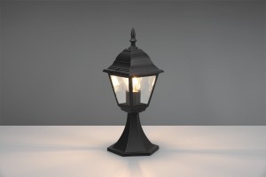 Lampa zewnętrzna Livenza Trio 1xE27 60W Czarny mat Aluminium.