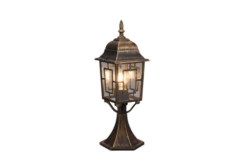 Lampa zewnętrzna Volturno 505960128 Trio 1xE27 60W Rdzawy Aluminium