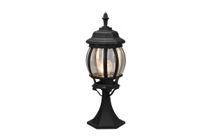 Lampa zewnętrzna Elvo 506960132 Trio 1xE27 60W Czarny mat Aluminium
