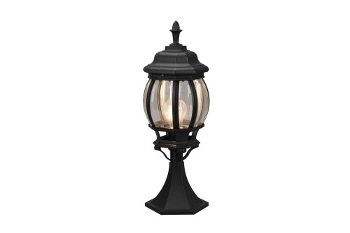 Lampa zewnętrzna Elvo 506960132 Trio 1xE27 60W Czarny mat Aluminium