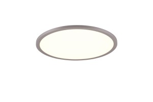 Lampa wisząca Yuma 641710287 Trio 1xLED zintegrowany 20W Srebrny / Tytanowy Metal / Tworzywo sztuczne