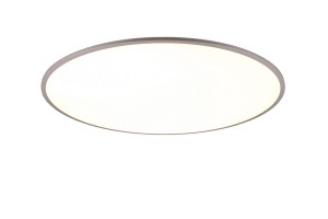 Lampa wisząca Yuma 641719187 Trio 1xLED zintegrowany 53W Srebrny / Tytanowy Metal / Tworzywo sztuczne