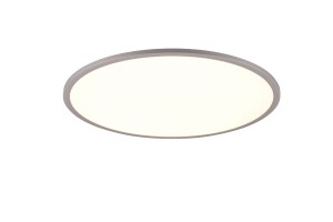 Lampa wisząca Yuma Trio 1xLED zintegrowany 35W srebrny tytanowy metal tworzywo sztuczne.