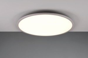 Lampa wisząca Yuma Trio 1xLED zintegrowany 35W srebrna tytanowa.