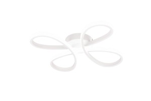 Lampa wisząca Fly 645610131 Trio 1xLED zintegrowany 22W Biały mat Metal