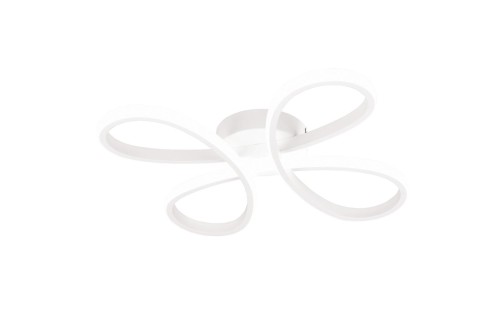 Lampa wisząca Fly 645610131 Trio 1xLED zintegrowany 22W Biały mat Metal