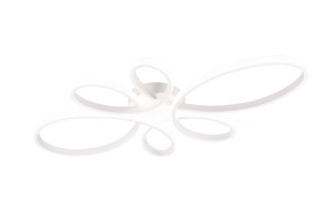 Lampa wisząca Fly 645619131 Trio 1xLED zintegrowany 32W Biały mat Metal