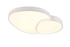 Lampa wisząca Rise Trio 1xLED zintegrowany 51W Biały mat Metal.