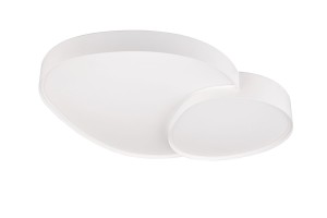 Lampa wisząca Rise Trio 1xLED zintegrowany 51W Biały mat Metal.