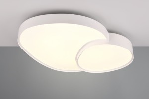 Lampa wisząca Rise Trio 1xLED zintegrowany 51W Biały mat Metal.