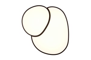 Lampa wisząca Rise Trio 1xLED zintegrowany 51W Czarny mat Metal