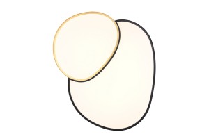 Lampa wisząca Rise Trio 1xLED zintegrowany 51W Czarny / Złoty Metal o nowoczesnym designie.