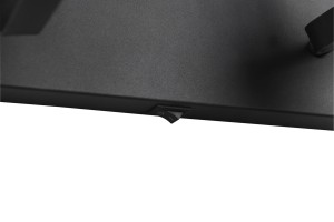 Lampa ścienna Tosh Trio 2xE14 15W Czarny / Biały Metal z bliska
