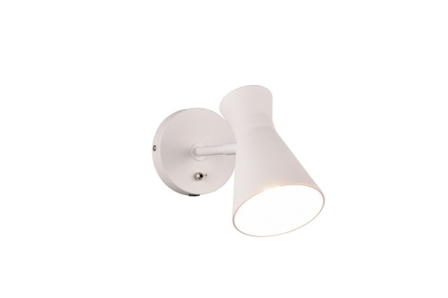Lampa ścienna Enzo R20781731 RL 1xE27 10W Biały mat Metal