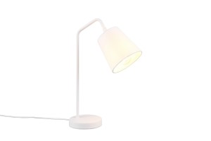 Lampa stojąca Buddy R51721031 RL 1xE27 40W Biały mat Metal / Tkanina