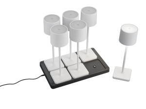 Lampa zewnętrzna Fernandez R54096631 RL 6xLED zintegrowany 1W Biały mat Tworzywo sztuczne