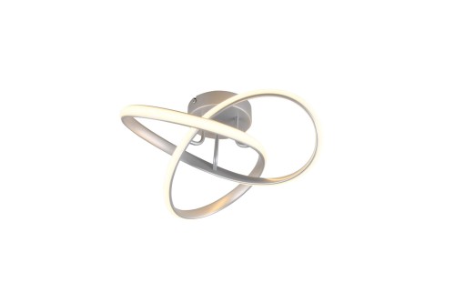 Lampa wisząca Meo R62101187 RL 1xLED zintegrowany 15W Srebrny / Tytanowy Metal