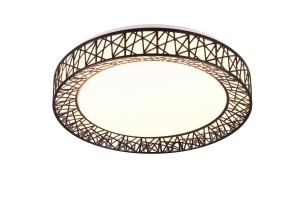 Lampa wisząca Cluster R67321102 RL 1xLED zintegrowany 40W Czarny Tworzywo sztuczne