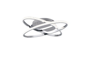 Lampa wisząca Lane R67802106 RL 1xLED zintegrowany 27W Srebrny / Chrom Metal