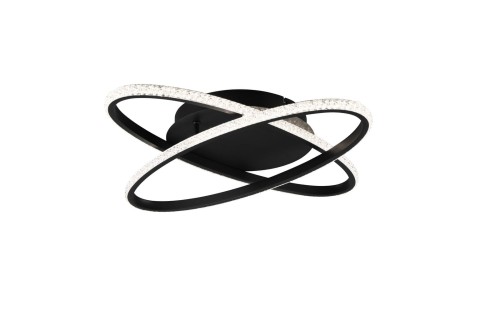 Lampa wisząca Lane R67802132 RL 1xLED zintegrowany 27W Czarny mat Metal